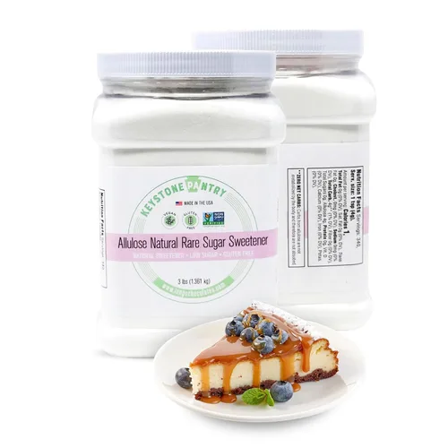 Vista 11 de Keystone Pantry - Edulcorante de alulosa, sustitutos de azúcar bajos en calorías y bajos en carbohidratos, sustituto natural del azúcar de alulosa
