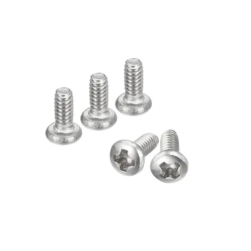 Vista 40 de uxcell Tornillos de máquina de cabeza redonda de 1/4-20x1, tornillo de acero inoxidable 304 18-8, accionamiento Phillips, totalmente roscado