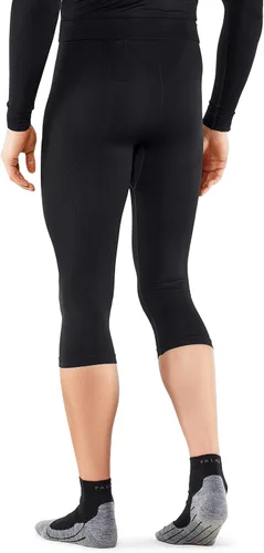 Vista 2 de FALKE Capa base de 34 de longitud máxima cálida para hombre, ropa interior térmica, clima frío, transpirable de secado rápido, nailon, 1 par