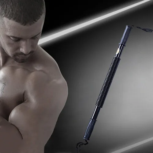 Vista 7 de Boshen Barra giratoria de potencia para entrenamiento de fuerza superior del cuerpo, entrenamiento de fuerza resistente, 44 libras/66 libras/88 110