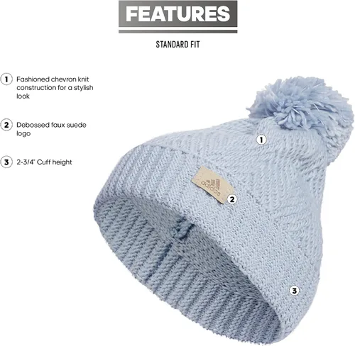 Vista 2 de adidas Women's Twilight Ballie Pom Beanie