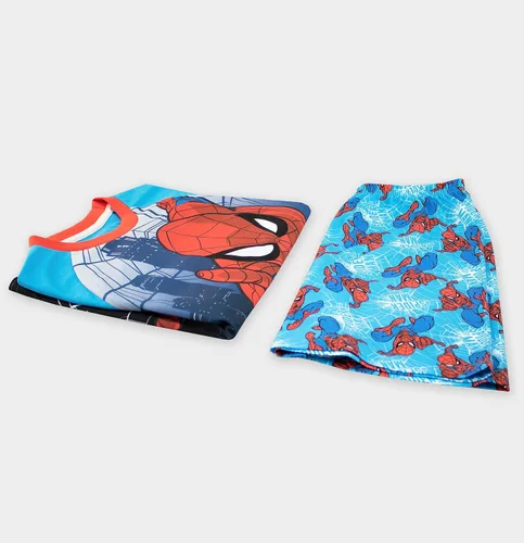 Vista 5 de Marvel Pijama de Spiderman para niños Pijama corto para niños de Spider-Man Producto oficial de Spiderman