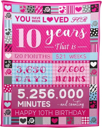 Vista 7 de YISUMEI Pink Love Rose Elements - Manta de cumpleaños para niña de 2 años, 50 x 60 pulgadas, moderna, multiusos, lavable a máquina