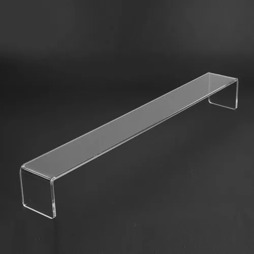 Vista 7 de Garosa Puente inclinado para artistas, reposamuñecas acrílico transparente de 17.3 pulgadas, herramienta de dibujo artístico transparente