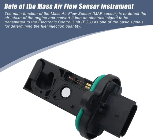 Vista 6 de XQSMWF Sensor de flujo de aire masivo Sensor de flujo de aire MAF 12671624 compatible con Buick Encore Verano 1.4L 2.0L 2.4L 2012-2020 apto