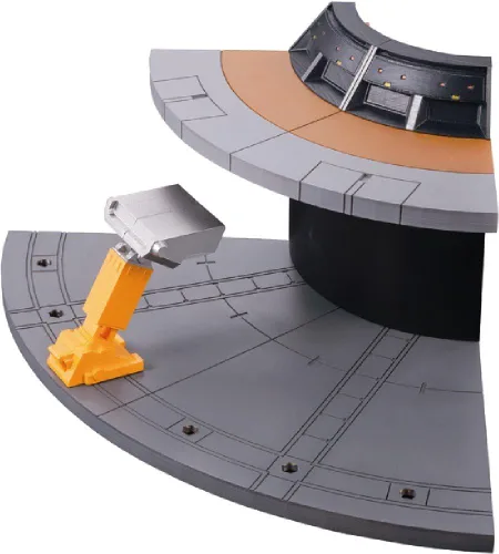Vista 7 de Bandai Tamashii Naciones Volfogg y Big Order Room GaoGaiGar Super Robot Chogokin