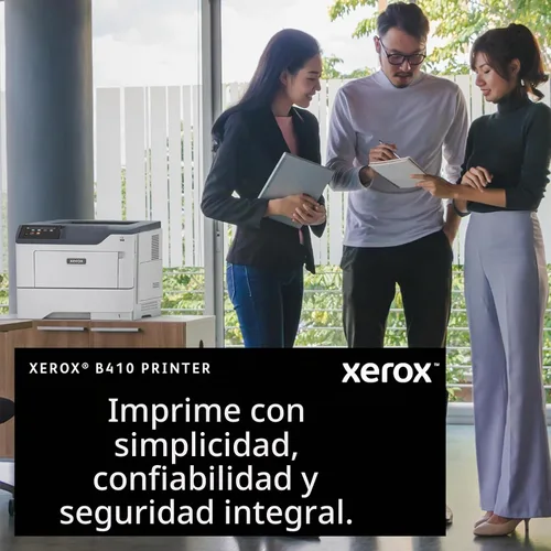 Vista 4 de Xerox Impresora láser en blanco y negro B410 para empresas