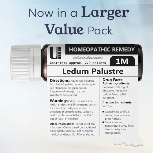 Vista 6 de Ledum Palustre 1M Remedio Homeopático, Urenus