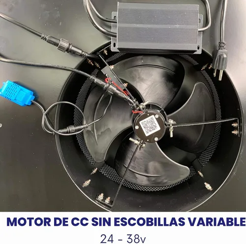 Vista 6 de Remington Solar Ventilador solar "Builder Series" de 30 vatios para ático - Incluye adaptador de 110 V para funcionamiento nocturno automático