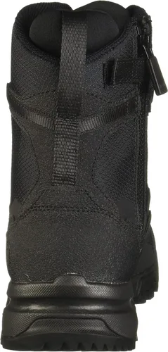 Vista 3 de Original SWAT Alpha Fury - Botas tácticas con cremallera lateral de 8 pulgadas zapatos ligeros de alto rendimiento aptas para aeropuertos color negro