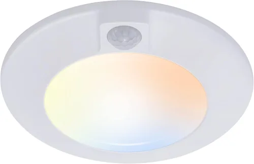 Vista 10 de CLOUDY BAY - Lámpara de techo con sensor de movimiento para interiores, 120 V CRI90 10 W 5000 K, luz de día brillante, 6.5 pulgadas LED de montaje