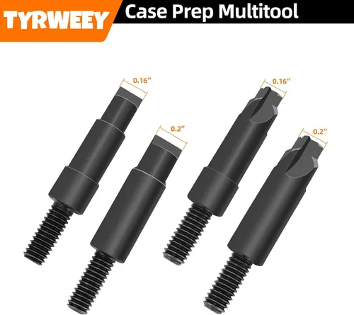 Vista 6 de Case Prep Multiherramienta, Herramientas de Desbarbado de Chaflán de Vaina para Recarga, Escariadores y Limpiadores de Bolsillo de Fulminante