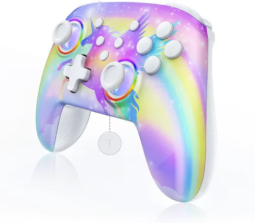 Vista 12 de Controlador inalámbrico NexiGo con efecto Hall (sin zona muerta) para Switch 2 y Switch, controladores para Nintendo Switch, controlador Bluetooth