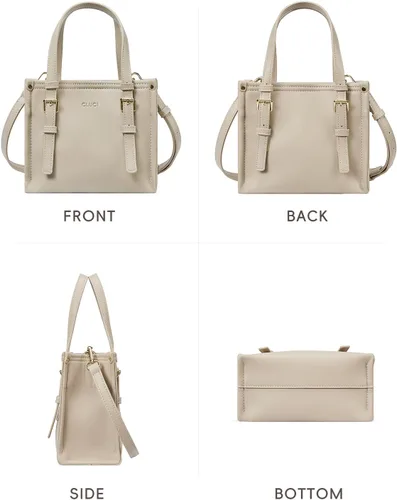 Vista 6 de CLUCI Bolso de mano de pana para mujer, casual, con cremallera, bolso de hombro a la moda