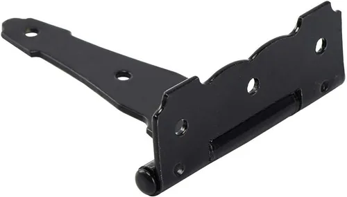 Vista 8 de HOME MASTER HARDWARE Bisagras de puerta resistentes de 4 pulgadas, bisagras Negro