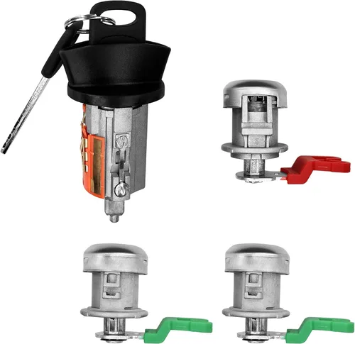 Vista 10 de Interruptor de cilindro de cerradura de encendido con llaves, compatible con Ford 1996-2016, Lincoln 1996-2007, Mercury 1996-2007, Mazda 1998-2009