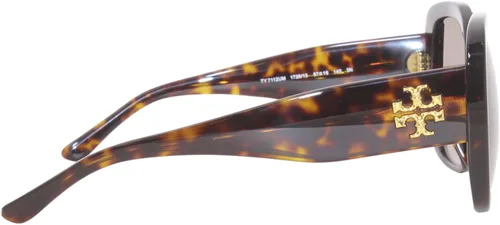 Vista 3 de Tory Burch TY7112UM 172813 Gafas de sol para mujer Dark TortoiseBrown Gradient 2.244 in, Dark Tortoise