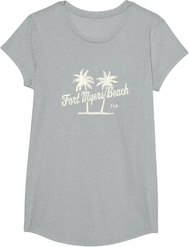 Vista 90 de Fort Myers Beach Florida Vintage 70s Palm Trees Graphic T-Shirt