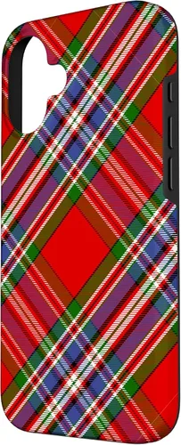 Vista 2 de Scottish Clan MacFarlane Tartan Plaid Case for iPhone 16
