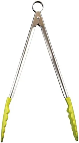 Vista 2 de Cuisipro Pinzas de bloqueo de silicona, talla única, verde manzana