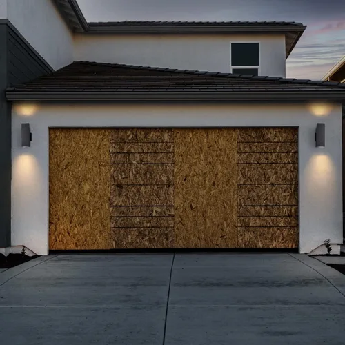 Vista 5 de mirrea Moderna luz de porche al aire libre en 2 luces con tubo rectangular de aluminio y cubierta de vidrio templado, aplique de pared impermeable