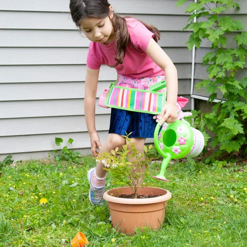 Vista 5 de Melissa & Doug Sunny Patch Pretty Petals - Regadera de flores, juguete de simulación