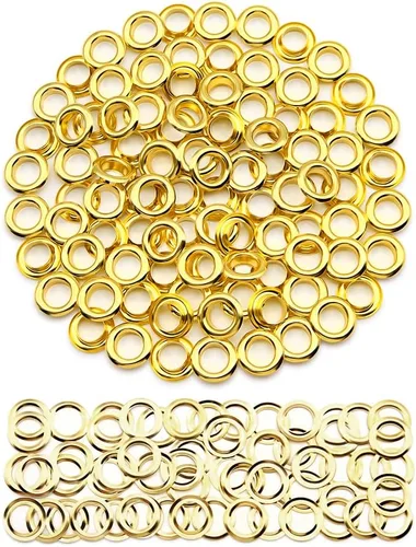 Vista 27 de SEMINI 800 Sets 4 Colors 6mm Grommet Eyelet Kit with Install Tool Kit