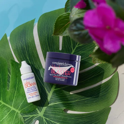 Vista 9 de completely bare Bikini bump BLASTER Eliminador de golpes de cabello encarnado y bikini - Exfoliante AHAs y BHAs