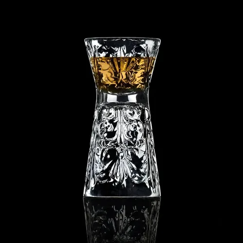 Vista 2 de Paris Hotel Bar" 1930 - Jigger de cóctel de doble cara (colección de caja de regalo)