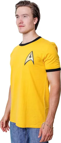 Vista 5 de Star Trek The Original Series - Camiseta de uniforme para hombre y adulto
