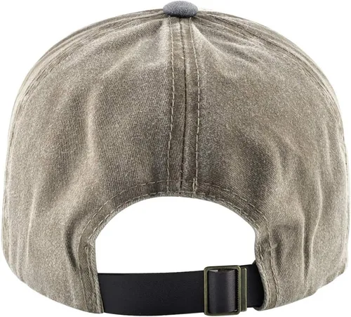 Vista 3 de Unisex Animal Embroidered Baseball Caps Strapback Square Patch Dad Hat