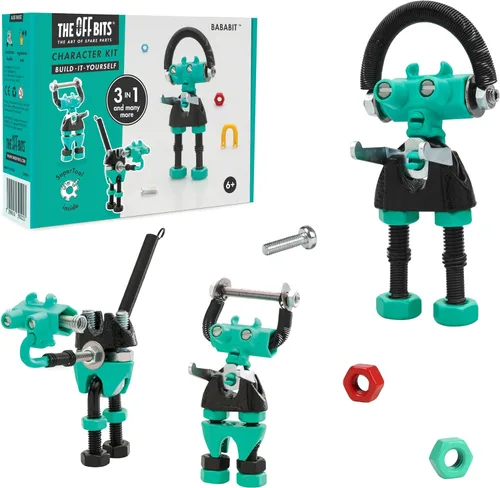 Vista 10 de The Off Bits ArtBit - Juego de construcción de juguetes robot, ideas educativas para regalos de Pascua, kit de aprendizaje de actividades STEM, kit