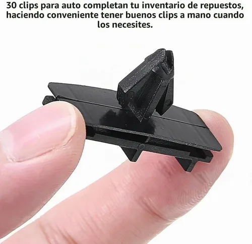 Vista 4 de AICEL 30 clips de guardabarros, clip de retención de moldeo basculante, clips de ajuste de protectores de puerta automática, clip de retención