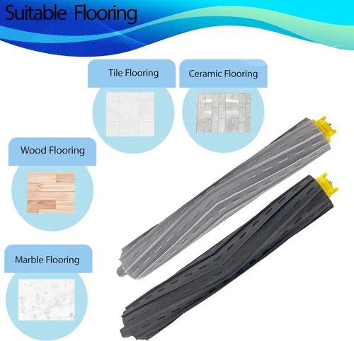 Vista 3 de Juego de 2 cepillos de repuesto compatibles con iRobot Roomba 800 900 Series 805 860 870 871 880 890 960 980 980 985 891 960 961 964 980 981 Robot
