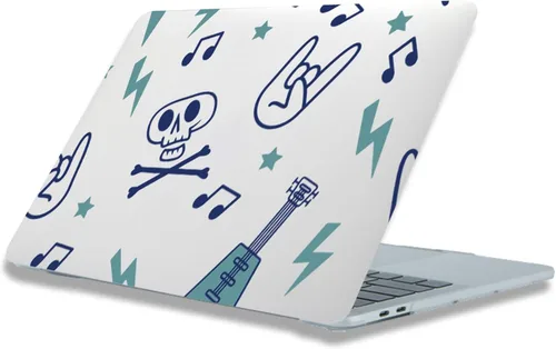 Vista 30 de Funda compatible con MacBook Air de 15 pulgadas M5 M4 M3 M2 2023 Negro (Black Lace)