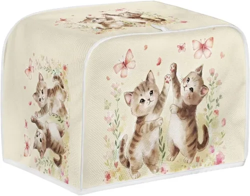 Vista 37 de Xoenoiee Funda protectora para tostadora con estampado de águila y bandera estadounidense del 250 aniversario, a prueba de polvo e impermeable