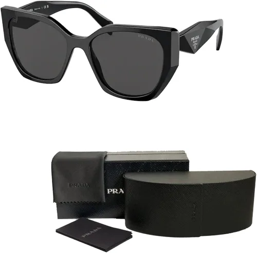 Vista 3 de Prada PR19ZS - Gafas de sol acolchadas para mujer + paquete con kit de gafas de diseñador iWear