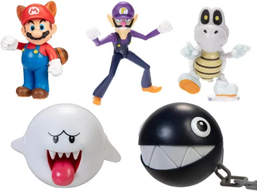 Vista 2 de Super Mario Figura de acción de Dry Bones de 2.5 pulgadas
