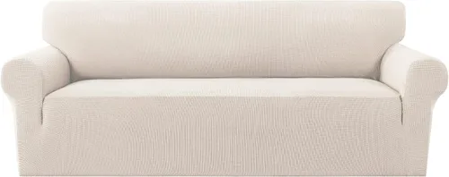 Vista 27 de MeilleMaison Funda elástica para silla reclinable, funda para sofá de 1 pieza con parte inferior elástica, lavable, protector de muebles Negro
