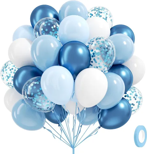 Vista 19 de 60 globos de perlas de doble relleno de 12 pulgadas, globos blancos perlados, globos de látex blanco para bodas, despedidas de soltera, baby shower