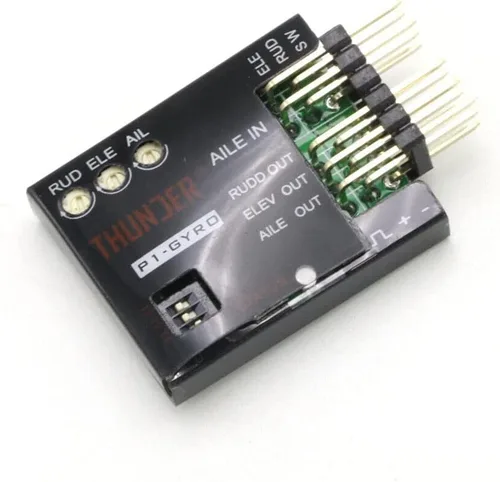 Vista 6 de 3.5-6V 3-Axis controlador de vuelo Drone Stabilizer System Gyro para FPV RC Avión