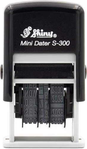 Vista 6 de Rubber Stamp Creation S-300 Fecha Sello - Negro
