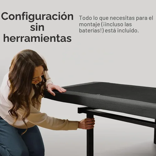 Vista 7 de Nectar Premier - Base ajustable, individual XL, cabeza y pie, masaje