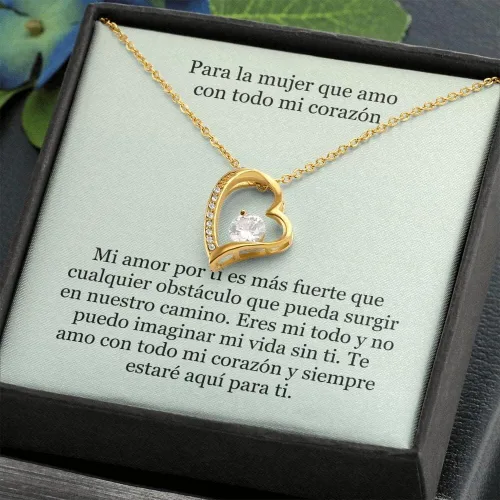 Vista 6 de Collar Amor por Siempre - for Ever Love- para la Mujer que amo con todo mi corazón