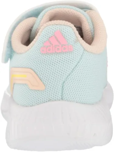 Vista 3 de adidas Tenis unisex Runfalcon 2.0 para correr, Núcleo negro-blanco-plateado metálico