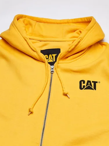 Vista 2 de Caterpillar Men's Full Zip Hooded Sweatshirt (Regular and Big & Tall Sizes)