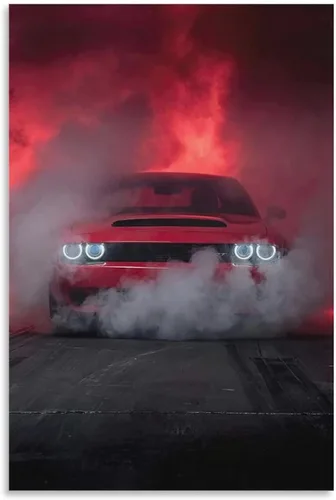 Vista 17 de ALUKAP Cuadro decorativo de la familia de autos Vaporwave Jdm Ae86 de los años 90, arte de pared, pósteres colgantes, 12 x 18 pulgadas