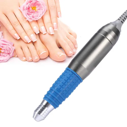 Vista 3 de Srliya Taladro eléctrico de uñas, mango eléctrico de taladro de uñas para máquina eléctrica de manicura de uñas, lima de uñas, herramienta