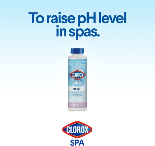 Vista 2 de CLOROX Pool&Spa 10018CSP Spa PH Up - Balanceador de piscina, 18 onzas