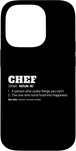 Vista 17 de Chef Definition Cook Pastry Chef Culinary Cooking Funny Gift Case for iPhone 16